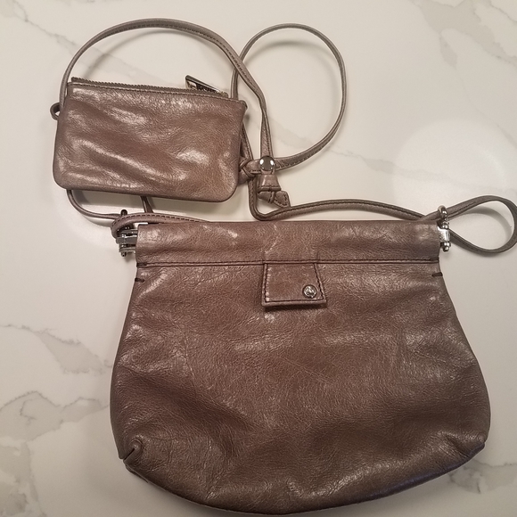 Tre Vero Italian Leather Bag Color Brown - Picture 2 of 14
